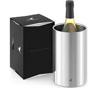 Beyond - Glacette per bottiglie di vino e spumante | in acciaio inox a doppia parete | Ideale come regalo
