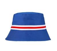 Beyond Happy Cappello da pescatore Rangers tradizionale, blu, bianco e rosso, resistente (70% cotone, 30% poliestere, unisex)