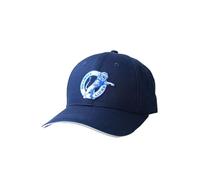 Beyond Happy Millwall - Berretto da baseball, blu navy, resistente, 100% cotone, unisex, con stemma ricamato Millwall Lions Club