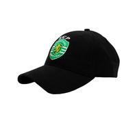 Beyond Happy Sporting Lisbona Berretto da baseball - 100% cotone Heavy Duty Sporting Portogallo Unisex Cap - Verde, Nero , Taglia unica