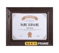 Beyond Your Thoughts Cornice portafoto in legno e vetro, 21,9 x 27,9 cm, con gancio e supporto, per montaggio a parete (1 pezzo)