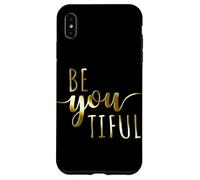 Beyoutiful Be You Tiful Mindfulness Yoga Beautiful Donne Custodia per iPhone XS Max