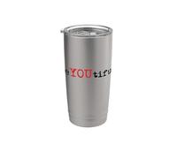 beYOUtiful - Bellezza ispirata alla bellezza e alla gentilezza Bicchiere termico in acciaio inox doppia parete