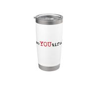 "beYOUtiful" Sii umile e gentile bella gentilezza ispirato Bicchiere termico in acciaio inox doppia parete