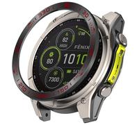 Bezel Anello compatibile con Garmin Quatix 8 47 mm, anello di protezione, anello lunetta, copertura antigraffio in acciaio inox per Garmin Quatix 8 smartwatch accessori, 47mm, Acciaio inossidabile