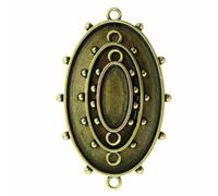 Bezels Spellbinder Paper Arts Ovals One Die Template, Bronzo