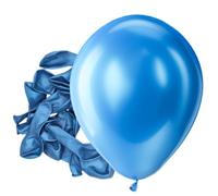Bezente Palloncini in lattice blu perlato, 150 pezzi, 12,7 cm | Palloncini blu cielo perlato per laurea, compleanno, sesso rivelare anniversario di matrimonio sotto il mare decorazioni per