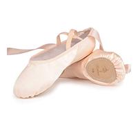 Bezioner Scarpe da Danza Classica Raso Scarpetteda da Ballo con Il Nastro
