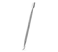 BEZOX Professionale Cuticle Pusher 1 pezzo - Cucchiaio Spingi Cuticole a Due Estremità - Strumento Per Pelle Morta - Acciaio Inossidabile