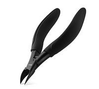 BEZOX Tagliaunghie per dita dei piedi, per unghie spesse o resistenti, tagliaunghie spesse e incarnite, con impugnatura morbida e scatole regalo in metallo