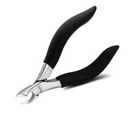 BEZOX Tronchesino Tagliaunghie di Precisione per Piedi per Unghie Spesse o Incarnite con Custodia - Maniglia morbida e confezione regalo