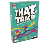 Bezzerwizzer | THAT TRACKS | Età 15+ | Gioco di squadra chiacchierone | Un nostalgico gioco di squadra pieno di 20 anni di curiosità sulla cultura pop e competizione testa a testa.