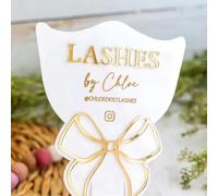 BFBZYME Personalizzato Ciglia Tecnico Foto Prop Ciglia Estensione Faccia Paddle Personalizzato Acrilico Portatile Ciglia Specchio Ciglia Forniture Tecnologiche Social Media Props