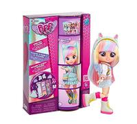BFF BY CRY BABIES Jenna, Bambola alla moda da Collezione con Capelli Lunghi, Vestitini in Tessuto e 9 Accessori, Giocattolo per Bambini e Bambine +5 Anni