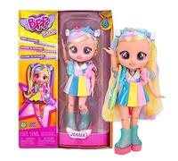 BFF BY CRY BABIES Jenna - Collezionabile Bambola Fashion con lunghi Capelli, vestiti in tessuto e 9 accessori-Giocattolo Ottimo per Bambine e Bambini +5 Anni