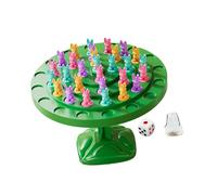 Bffcnl 50 Pezzi Gioco di Equilibrio Tavolo Attività Interattiva Educativa per Bambini Apprendimento Del Coordinamento Adatto per Regalo E Sala, 48 conigli, Taglia unica