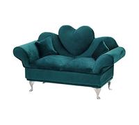 Bffcnl Accessori per Bambole in Miniatura, Organizer per Portagioie, Scatola Portaoggetti per Ornamenti di Gioielli, Decorazione per Camera da Letto, Custodi, Divano Cuore