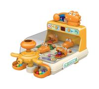 Bffcnl Educational Gioco Pinball Tavolo Macchina Crocodile Interattiva Elettronica con Luci E Suoni Materiale PP Sviluppa Capacità Cognitive E Sociali, Orangina, Taglia unica bambino