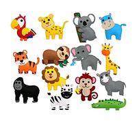Bffcnl Kit per Creare Animali in Feltro, Set Completo per Cucire Animali per Bambini, Ideale per Principianti con Feltro Colorato, Imbottitura E Istruzioni.