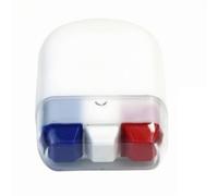 Bffcnl Pennarello per Trucco per Bambini | A Base D'acqua, Pennarello volto Painting, Duraturo, Trucco il, Carnevale, Bambini, Rosso++Bianco