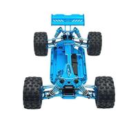 Bffcnl Telaio Auto Radiocomandata Telaio Chassis Assale Differenziale Ammortizzatore in Metallo per Auto RC 1/12 Alluminio 6061 E Ingranaggi in Ghisa Adatto, Blu Cielo