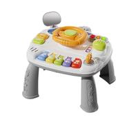 Bffcnl Volante Giocattolo, Giocattoli Sensoriali, Specchietti Retrovisori, Regali di per Bambini, Tavolo Attività Luminoso per Neonati, Regali, Grigio, Taglia unica