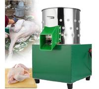BFFDBFG Macchina per Spennare I Polli, Piccolo Spennapolli Elettrico, Macchina Spennapolli Automatica in Acciaio Inox, Piuma Rapida per Pollo Uccelli Anatra Allevamento Macello
