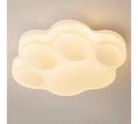 BFFGKGL Creativo Crema Brezza Forma Zampa Di Gatto Camera Da Letto Plafoniera Lampadario Moderno E Minimalista Bianco Camera Dei Bambini Lampadario Nordico Per Ragazzo E Ragazza Lampadario Per Asilo N