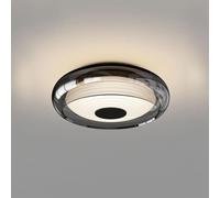 BFFGKGL Plafoniera moderna da incasso in vetro grigio fumo per camera da letto, creatività nordica, corridoio rotondo, vicino alla lampada da soffitto, lampadario da cucina di metà secolo, per corrido