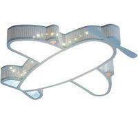 BFFGKGL Plafoniera per aereo moderna di lusso per casa colonica, scuola, moderna, per bambini, a LED, da incasso, lampadari, a forma di aeroplano, con paralume in acrilico, per la cameretta dei bambin