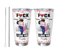 BFHEFGSUU Tazza da caffè personalizzata con un ritratto con nome, divertente, da viaggio, decorazione regalo per moglie, marito, coppie, San Valentino, compleanno, anniversario (S 17)