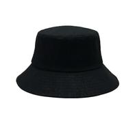 BFLCWSTD Cappello da Pescatore Cappello da Pescatore con Testa Grande, Taglia, Uomo, Cinturino sotto Il Mento UPF50+, in Cotone, Estivo, Antivento, Pesca, Esterno, Donna(Black,XL 60-63cm)