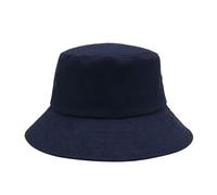 BFLCWSTD Cappello da Pescatore Cappello da Pescatore con Testa Grande, Taglia, Uomo, Cinturino sotto Il Mento UPF50+, in Cotone, Estivo, Antivento, Pesca, Esterno, Donna(Dark Blue,M 54-57cm)