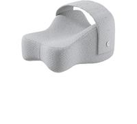 BFLCWSTD Cuscino per Gambe Cuscino for ginocchio in memory foam | Gamba posteriore Anca Allinea colonna vertebrale Gravidanza Cuscini for il corpo Supporto for la schiena(Grey)