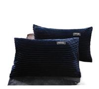 BFLCWSTD Fodere Cuscini Federe rettangolari semplici da 2 pezzi, una coppia, 48x74 cm, federe con cerniera for adulti, for letto o camera(Blue)