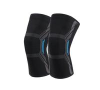 BFLCWSTD Ginocchiera Sportiva Tutore antiscivolo for compressione elastica, supporto for ginocchio sportivo, 2 pezzi/paio