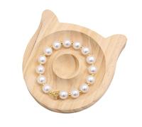 BFLCWSTD Tavoletta di Perline Bordo di Design con Perline in Legno, espositore for Braccialetti Adatto for la creazione Gioielli, collane, Vassoio Artigianale(Color3)