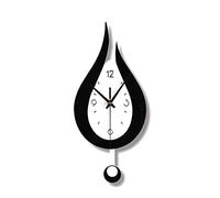 BFLKY Orologio da Parete Moderno a Goccia d'Acqua Acrilico Creativo per la Casa Camera da Letto Soggiorno Decorazione Ufficio Muto per Orologi da Tempo