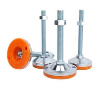 BFNDSSEOU Estensori for gambe della sedia in materiale | For livellare il ripiano della sedia da scrivania(D40 X M10 X 50)