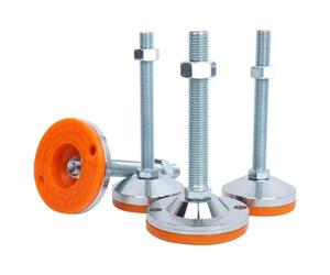 BFNDSSEOU Estensori for gambe della sedia in materiale | For livellare il ripiano della sedia da scrivania(D60 X M12 X 100)