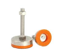 BFNDSSEOU Estensori for gambe for sedia in acciaio + gomma TPU | Multicolor, dimensioni multiple, 4 pezzi: livella le superfici dei mobili irregolari(50xM10x80mm)