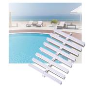 BFNDSSEOU Griglie di drenaggio for Piscina in plastica | Taglie multiple for il nuoto. Drenaggio del bagno sulla terrazza del patio della piscina(25x100CM/10pieces)