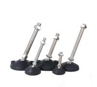 BFNDSSEOU Prolunghe for gambe for sedia in acciaio inossidabile 304 | Nero 1 pz: for supporto sedia(D40xm12x80)
