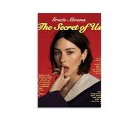 BFQMBKJUQ Gracie Abrams - Poster decorativo con scritta "The Secret of Us", idea regalo, resistente all'umidità, resistente allo sbiadimento, impermeabile, per la casa e il negozio, 20 x 30 cm, senza