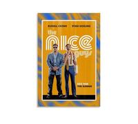 BFQMBKJUQ Poster artistico decorativo con scritta "The Nice Guys", idea regalo, resistente all'umidità, resistente allo sbiadimento, impermeabile, per casa, negozio, 20 x 30 cm, senza cornice