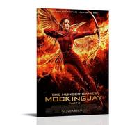 BFQMBKJUQ Poster artistico decorativo di The Hunger Games, idea regalo a prova di umidità, resistente allo sbiadimento, idea regalo, impermeabile, decorazione per casa e negozio, 20 x 30 cm, con
