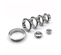 BFQTSNWNS Desk Cable Hole Covers,4pc Metal Wire Cover Base 60mm Table Outlet Pc Grommet Port Protector Cabinet Vent Decor Ring Furniture Hardware(45mm)