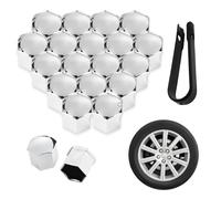 BFRDGE 20 Pezzi Copridadi Ruota, per Kia Sorento MQ4 2021 2022 2023 Tappi Bulloni Ruote, Copridadi per Ruote, Copridadi Esagonali per Pneumatici,B-17MM