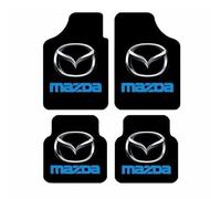 BFRDGE 4 Pezzi Tappetini Auto, per Mazda 2 2014-2024 Tappetini Abitacolo Comfort Resistente Facile da Lavare Auto Accessori