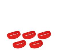 BFRDGE 5 coperture con Fibbia per Cintura di sedili, per Toyota Yaris/Toyota RAV4/Toyota Hilux/Toyota Corolla Fibbia di Fissaggio per Cintura per Auto, Copertura Protettiva in Pelle,C